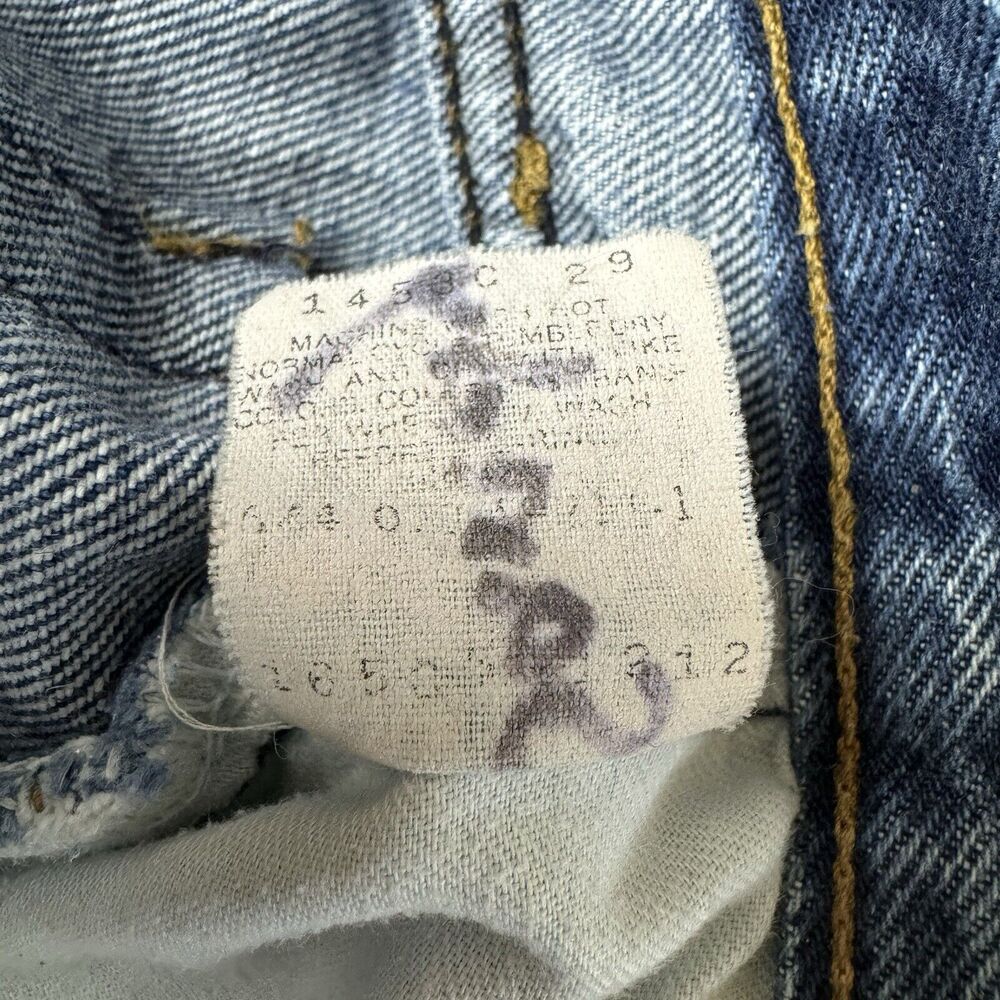 Vintage LEVI'S Women's Acid Wash 16505-1212 High Waisted Jeans 30x27 - Picture 13 of 16